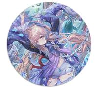 1000 Pieces Puzzles for Adults Genshin Impact Sangonomiya Kokomi 1000 Piece Round Jigsaw Puzzle Ideal And Home Decor 67.5x67.5cm