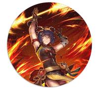 1000 Pieces Puzzles for Adults Genshin Impact Xiangling 1000 Piece Round Jigsaw Puzzle Ideal And Home Decor 67.5x67.5cm