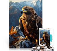 1000 Pieces Puzzles for Adults Golden Eagle Help the brain exercise addictive toys to cultivate patience Home Decoration 50x70cm