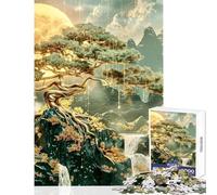 1000 Pieces Puzzles for Adults Golden Tree of Zen Art Educational Games Suitable for Couples Home Decoration Toys Birthday Present,Travel Gifts, (50x75cm)
