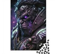 1000 Pieces Puzzles for Adults Gorilla Destroyer Creative Square Jigsaw Puzzles for Adults, Wooden Puzzles Home Decoration Jigsaw Puzzles 1000pcs (75x50cm)