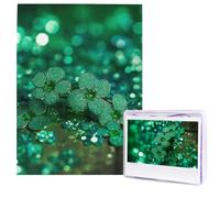 1000 Pieces Puzzles for Adults - Green Sparkly Spring Funny Boxed Puzzles,Challenging and Relaxing Gifts Idea for Puzzle Enthusiasts