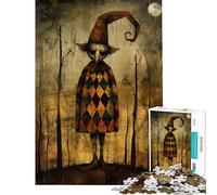 1000 Pieces Puzzles for Adults Harlequin Haunter Adult Jigsaw Puzzle Brain Teaser Game Enhance Memory for Is Ideal As A Gifts (Size 38x52cm)