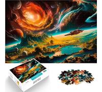 1000 Pieces Puzzles for Adults Heavenly green landscape Lernspiele Heimdekoration Die Liebe zwischen Paaren stärken75x50cm