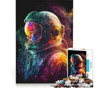 1000 Pieces Puzzles for Adults Human Astronaut, Educational Game, Train Your Brain And Hands, Improving Love between Couples (38x26cm)