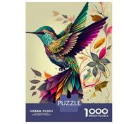 1000 Pieces Puzzles for Adults Hummingbird Color Bird Jigsaw for Adults Anti-Stress Toys Difficult Hard Difficult And Challenge 52x38cm/1000pcs