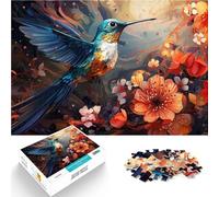 1000 Pieces Puzzles for Adults hummingbirds Home Decoration Puzzle 26x38cm is ideal as gifts for the whole family for ages 14+