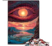 1000 Pieces Puzzles for Adults In The Eye Of The Dragon Puzzles 1000 Pieces for Adults Toys Gift Educational Intellectual Decompressing Fun Family Game Size 50X75CM