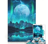 1000 Pieces Puzzles for Adults In The Middle, Educational Game, Train Your Brain And Hands, Improving Love between Couples (50x75cm)