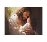 1000 Pieces Puzzles for Adults - Jesus and Child Biblica Funny Boxed Puzzles,Challenging and Relaxing Gifts Idea for Puzzle Enthusiasts