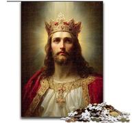 1000 Pieces Puzzles for Adults Jesus Jigsaw Puzzles for Adults 1000 Piece Fun Present & Activity for Home (Size 50x75cm)