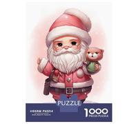 1000 Pieces Puzzles for Adults Jolly Cartoon Santa Puzzles for Adults Hands-on Game But Fun And Humorous Parent-child Interaction 70x50cm/1000pcs