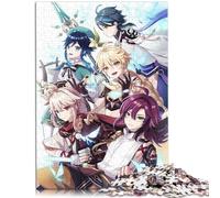 1000 Pieces Puzzles for Adults Kids Genshin Impact Shikanoin Heizou Recycled Cardboard Birthday Gift for Adults Boys Girls 10.27x14.96inch