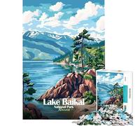 1000 Pieces Puzzles for Adults Lake Baikal National Park Russia Toy Intellectual Game Educational Games But Fun And Humorous Secret Santa Gifts (size 38x26cm)