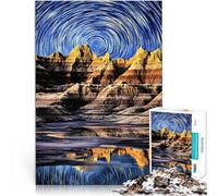 1000 Pieces Puzzles for Adults Landscapes and symbols of beauty across the United Fan Art Van Gogh Art DIY-Spielzeug Eltern-Kind-Interaktion50x70cm