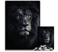 1000 Pieces Puzzles for Adults Lion Sin The Darkness Puzzle Learning Educational Toys,is Ideal As Gifts for The Whole Family for Ages 14+ 26X38CM
