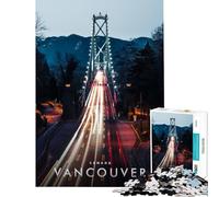 1000 Pieces Puzzles for Adults Lions Gate Bridge Relaxing Games for Educational Game Challenge Toy Secret Santa Gifts Analysis And Logic (size 38x26cm)