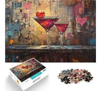1000 Pieces Puzzles for Adults Love Cocktails Geschenke zum Suchbegriff: "Herausfordernde Spiele" Eltern-Kind-Interaktion52x38cm