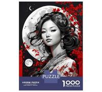 1000 Pieces Puzzles for Adults Lunar Elegance Portrait Adult Puzzles Brain Teaser Game Enhance Memory Unique Gifts for Birthday And Christmas 70x50cm/1000pcs