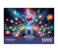 1000 Pieces Puzzles for Adults Magical Book of Spells Jigsaws for Adults Relax Games Enhance Memory Unique Gifts for Birthday And Christmas 52x38cm/1000pcs