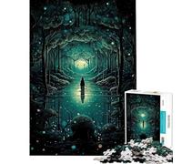 1000 Pieces Puzzles for Adults Magical Infinity Forest for Birthday, Chrismas Home Decoration Relaxing Games for And from 14 Years And over (50x75cm)