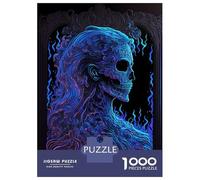 1000 Pieces Puzzles for Adults Majestic Tiger in Dynamic Impasto Motion Puzzles for Adults Hands-on Game But Fun And Humorous Parent-child Interaction 38x26cm/1000pcs