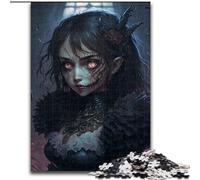 1000 Pieces Puzzles for Adults Manga Vampire Wooden Jigsaw size 50x75cm Perfect for Family Fun on Christmas, Thanksgiving, Birthdays & Easter