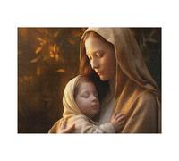 1000 Pieces Puzzles for Adults - Mary Holding A Sleeping Jesus Puzzle with Stunning Artwork - for Lasting Fun and Display - Challenging Brain Exercise, for Puzzle Lovers