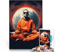 1000 Pieces Puzzles for Adults Meditation art Anspruchsvolles Spiel und Familienspaß einzigartiges Herausforderungsspiel38x26cm