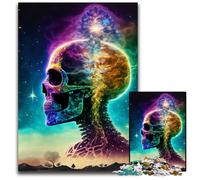 1000 Pieces Puzzles for Adults Mind Blown Puzzles for Adults Ideal for Lover, Perfect Christmas, New Year, Valentine's Gift 50x75CM/19.68x29.52inch