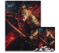 1000 Pieces Puzzles for Adults Monkey King with Sword Impossible Jigsaw Puzzles for Adults Perfect for Teenagers Family Bonding Brain Teaser DIY Home Decor Gift 1000 PCS(38x26cm)