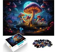 1000 Pieces Puzzles for Adults mushrooms Stress Relief Toys 26x38cm Family Game Stress Reliever Difficult Challenge for teenager Age 14 Up