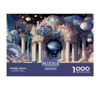 1000 Pieces Puzzles for Adults Mystic Temple Jigsaw Puzzles for Adults And Wooden Puzzles Home Decoration 1000pcs (75x50cm)