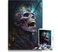 1000 Pieces Puzzles for Adults Nightmare Unwind during Free Time Clean Cut Seamless Interlock Toy Size 38x26cm