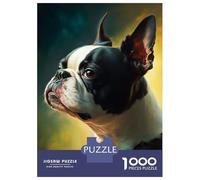 1000 Pieces Puzzles for Adults Paint Expression Dog Adult Puzzles Brain Teaser Game Enhance Memory Unique Gifts for Birthday And Christmas 70x50cm/1000pcs