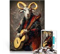 1000 Pieces Puzzles for Adults Pan the god of music für Lernspiel-Herausforderungsspielzeug Wichtelgeschenke38x26cm