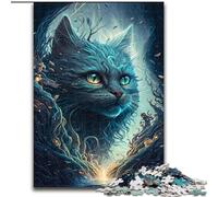 1000 Pieces Puzzles for Adults Persian Cat Folklore Made of Wood, Perfect Christmas & New Year Gift, 50x75cm for Family Interactive Game