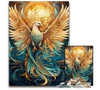 1000 Pieces Puzzles for Adults Phoenix Resurrected Impossible Jigsaw Puzzles for Adults Perfect for Teenagers Family Bonding Brain Teaser DIY Home Decor Gift 1000 PCS(75x50cm)