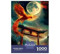 1000 Pieces Puzzles for Adults Phoenix Rising Torii Teenager Puzzles Brain Teaser Game Home Decoration for Is Ideal As A Gift 70x50cm/1000pcs