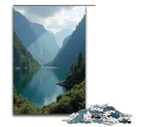 1000 Pieces Puzzles for Adults Picturesque Landscape Wooden Jigsaw for Adults And Kids Stress Relief Tool 1000 PCS(75x50cm)