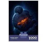 1000 Pieces Puzzles for Adults Planet Go Boom Jigsaw Puzzle Family Games Difficult Hard Unique Gifts for Birthday And Christmas 38x26cm/1000pcs