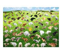 1000 Pieces Puzzles for Adults, Pooping Puppies Puzzle, Dogs Jigsaw Puzzles 1000 Pieces, Funny Gifts for Dog Lovers Friends, Perfect White Elephant Gag Gift, Dog Puzzle as Funny Home Party Decorations