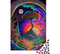 1000 Pieces Puzzles for Adults Psychedelic Jigsaw Puzzles for Adults And Wooden Puzzles Home Decoration 1000pcs (75x50cm)