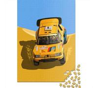 1000 Pieces Puzzles for Adults Rally Car Creative Square Jigsaw Puzzles for Adults, Wooden Puzzles Home Decoration Jigsaw Puzzles 1000pcs (75x50cm)