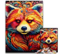 1000 Pieces Puzzles for Adults Red Panda Animal Puzzles for Adults Brain Teaser Game for Teenagers, Perfect 50x75CM/19.68x29.52inch