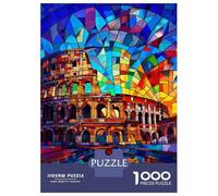 1000 Pieces Puzzles for Adults Rome Puzzle for Adults Toy Wall Decor Analysis And Logic Unique Gifts for Birthday And Christmas 70x50cm/1000pcs