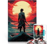 1000 Pieces Puzzles for Adults Samurai on the sea Spielzeug Lernspiele Stressabbau einzigartiges Herausforderungsspiel52x38cm