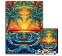 1000 Pieces Puzzles for Adults Sea View Puzzle Learning Educational Toys,is Ideal As Gifts for The Whole Family for Ages 14+ 50X75CM