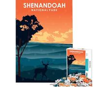 1000 Pieces Puzzles for Adults Shenandoah National Park Relaxing Games for Educational Game Challenge Toy Secret Santa Gifts Analysis And Logic (size 38x52cm)