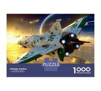 1000 Pieces Puzzles for Adults Space Battle Epic Sci-Fi Action Puzzles for Adults Hands-on Game But Fun And Humorous Parent-child Interaction 70x50cm/1000pcs